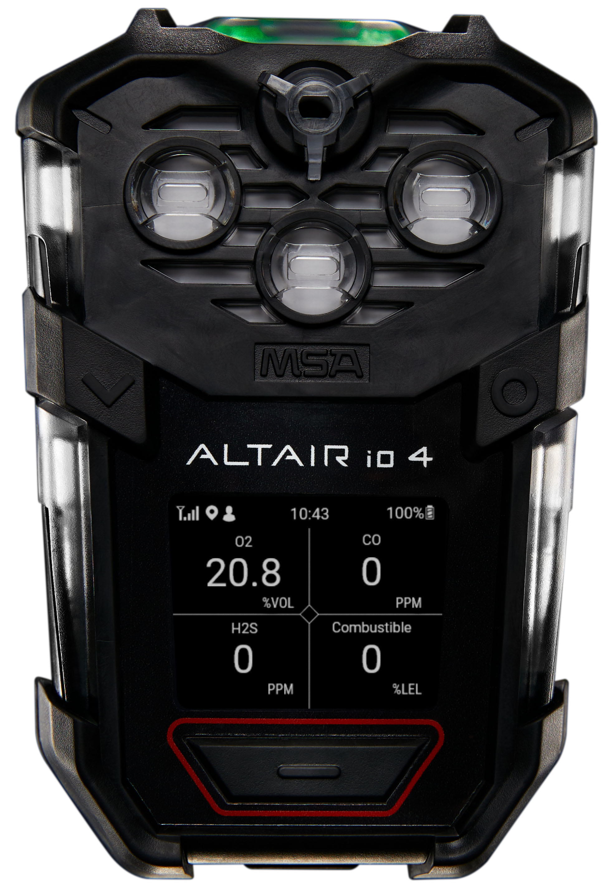 ALTAIR io™ 4 Portable Multi-Gas Detector<BR>(LEL, O2, CO, H2S)<BR>Global AT&T Coverage - MSA io™ 4